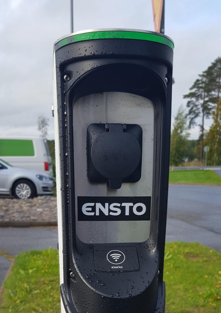 Kuopion sähköautojen latauspiste