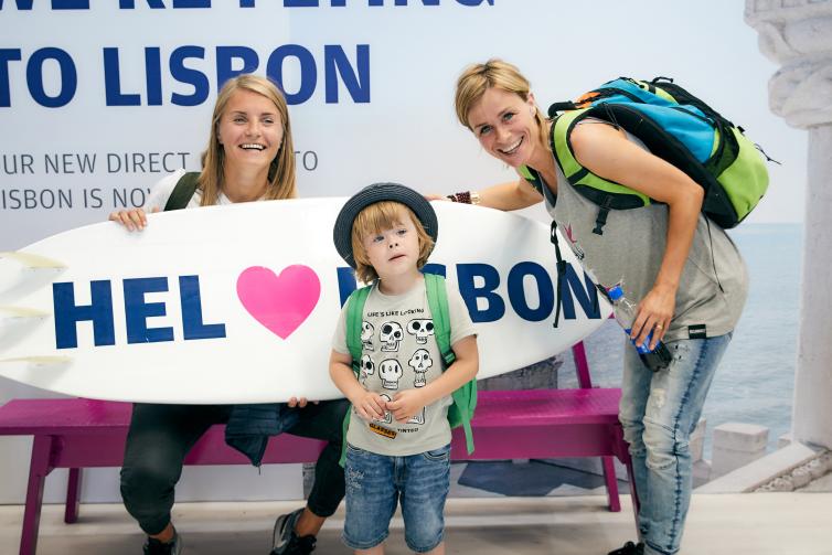 Finnair's Lisbon route opening ceremony