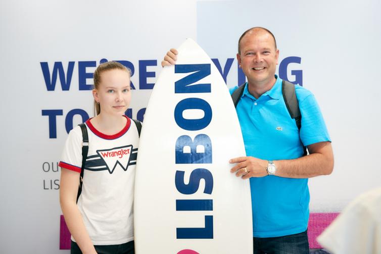 Finnair's Lisbon route opening ceremony