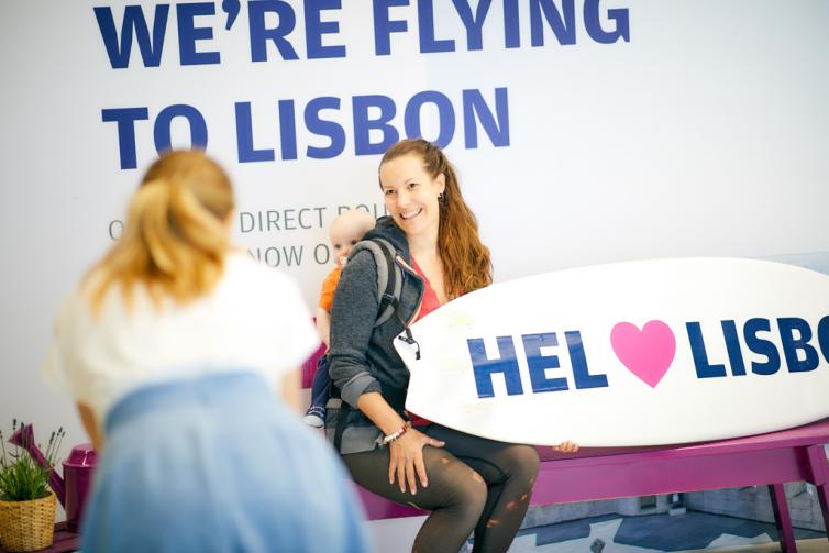 Finnair's Lisbon route opening ceremony