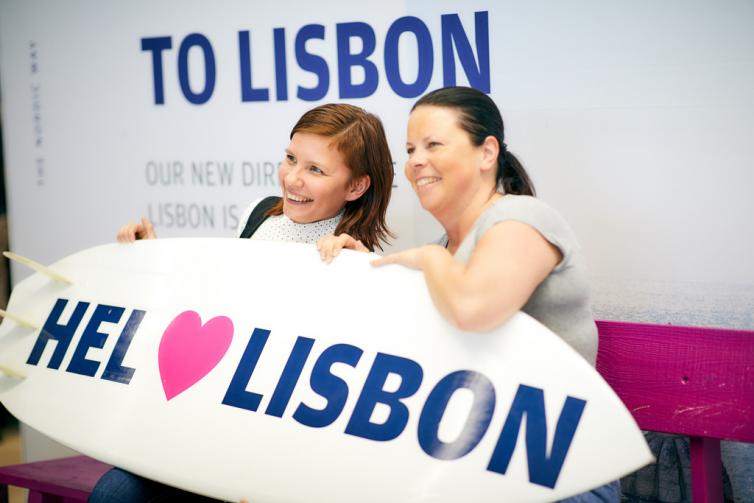 Finnair's Lisbon route opening ceremony