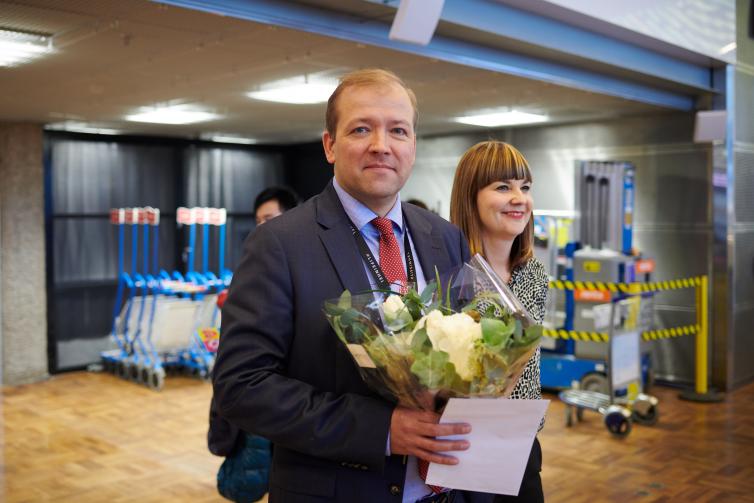 Timo Järvelä ja Katja Siberg