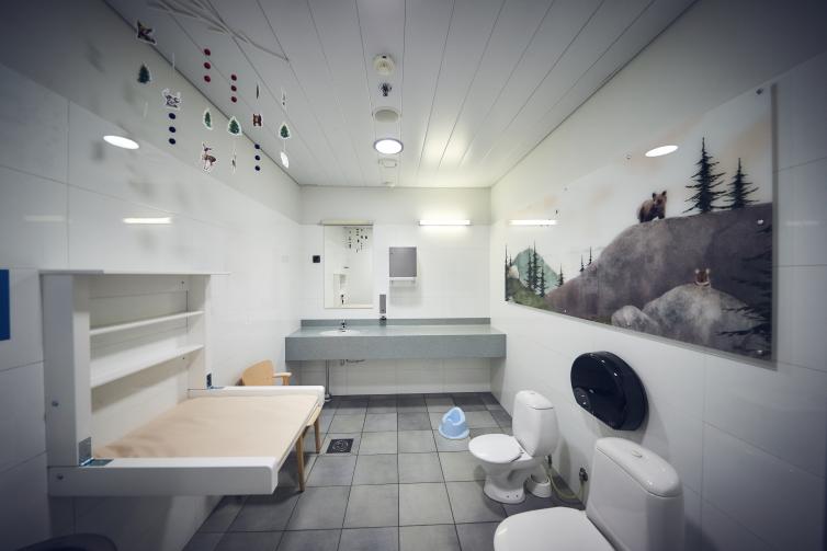 Helsinki Airport childcare room
