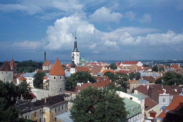 Old town of Tallinn.