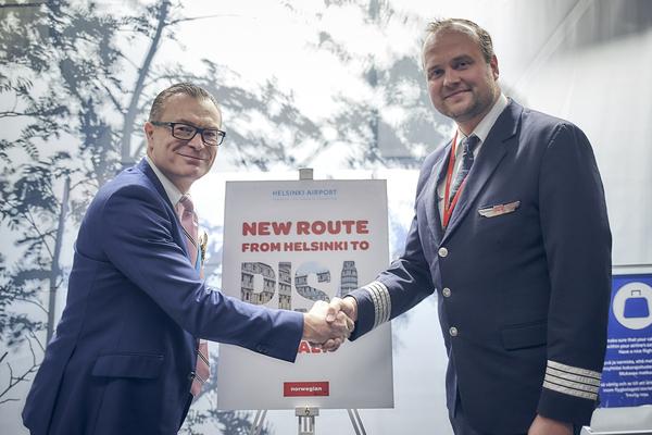 Norwegian on kasvattanut voimakkaasti kapasiteettiaan Helsinki-Vantaalla sekä lisäämällä lähtöjä olemassa olevilla reiteillä että avaamalla uusia reittejä. Ensi viikolla tiistaina 16. huhtikuuta avataan myös reitti Montenegron Tivatiin.