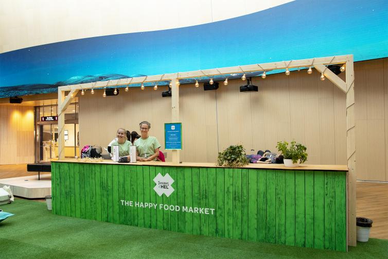 Happy Food Market -tiski Aukiolla.