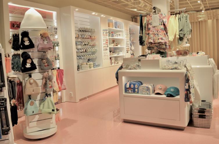 Inside of the Moomin Shop