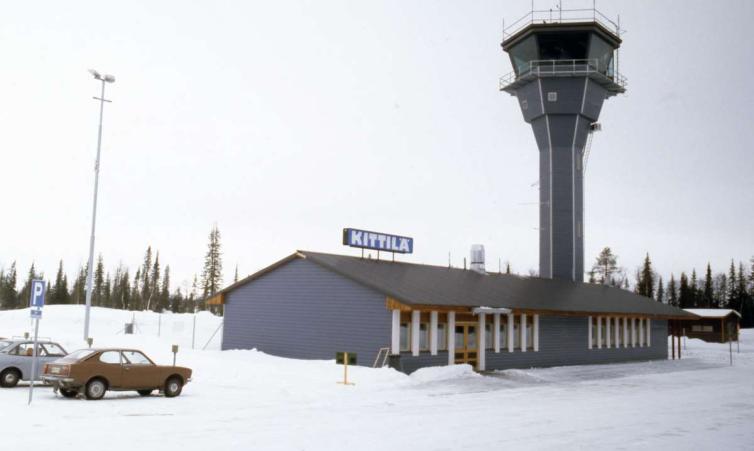 Kittilän lentoaseman terminaalirakennus