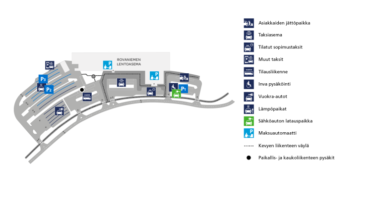Pysäköintikartta Rovaniemi