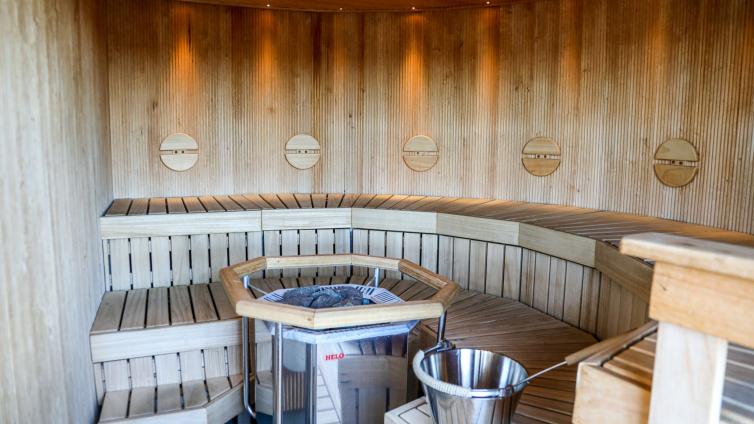 Saunaosasto, Wing: sauna