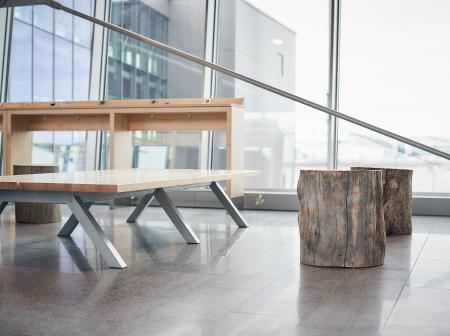 Furnishings have been designed in Finland