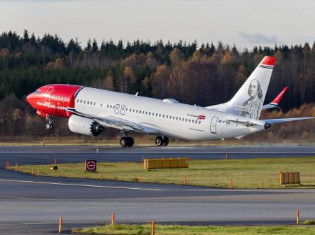 Norwegian Boeing 737 MAX