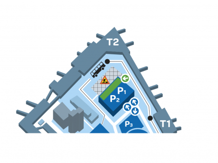 Short term parking in Helsinki Airport