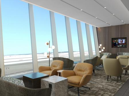 Plaza Premium Lounge Relaxing area