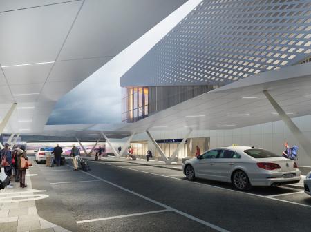 Taxi station T2-expansion