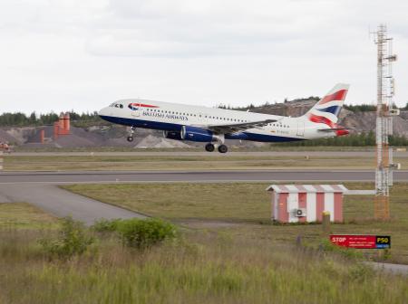 British Airways at Helsinki Airport