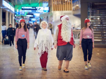 Joulu Helsinki-Vantaalla