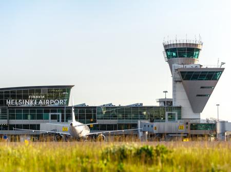Picture of Helsinki Airport and apron