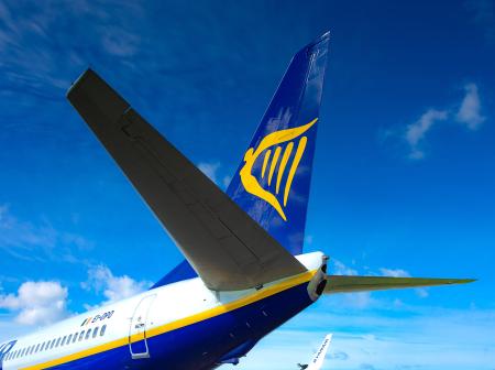 Ryanairin lentokone