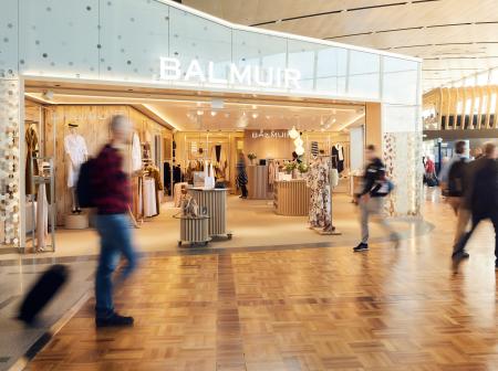 Balmuirin uusi liike Helsinki-Vantaan lentoasemalla