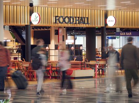 Food Hall at Helsinki Airport