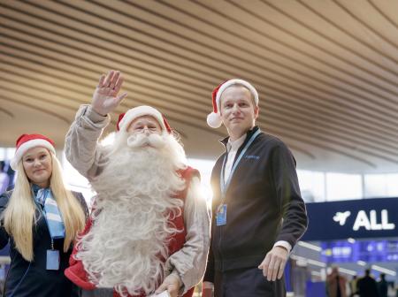 Finavialaiset ja joulupukki