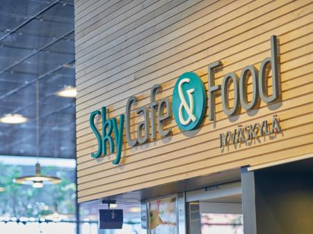 Kuvituskuva Jyväskylän lentoaseman ravintola