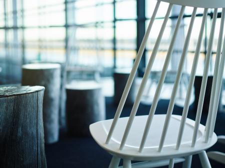 Rovaniemen lentoaseman sisustusta