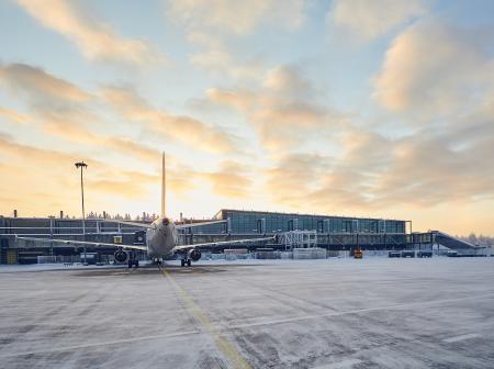 rovaniemi airport apron
