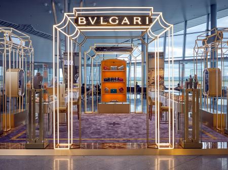 Bulgari pop-up in Helsinki Airport