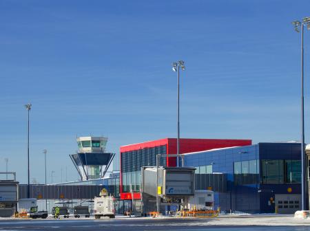 An image of Oulu airport.