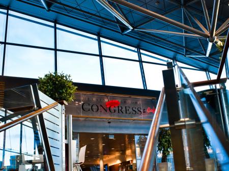 A congress center at Helsinki Airport.