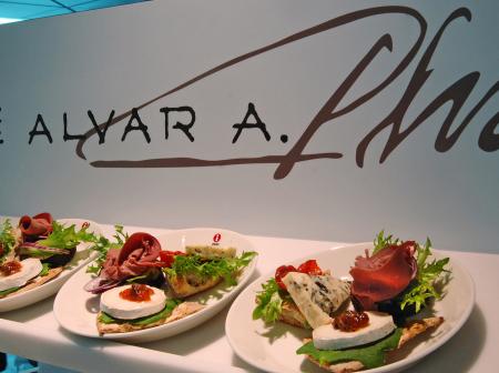 Good looking dishes in front of a cafeteria.