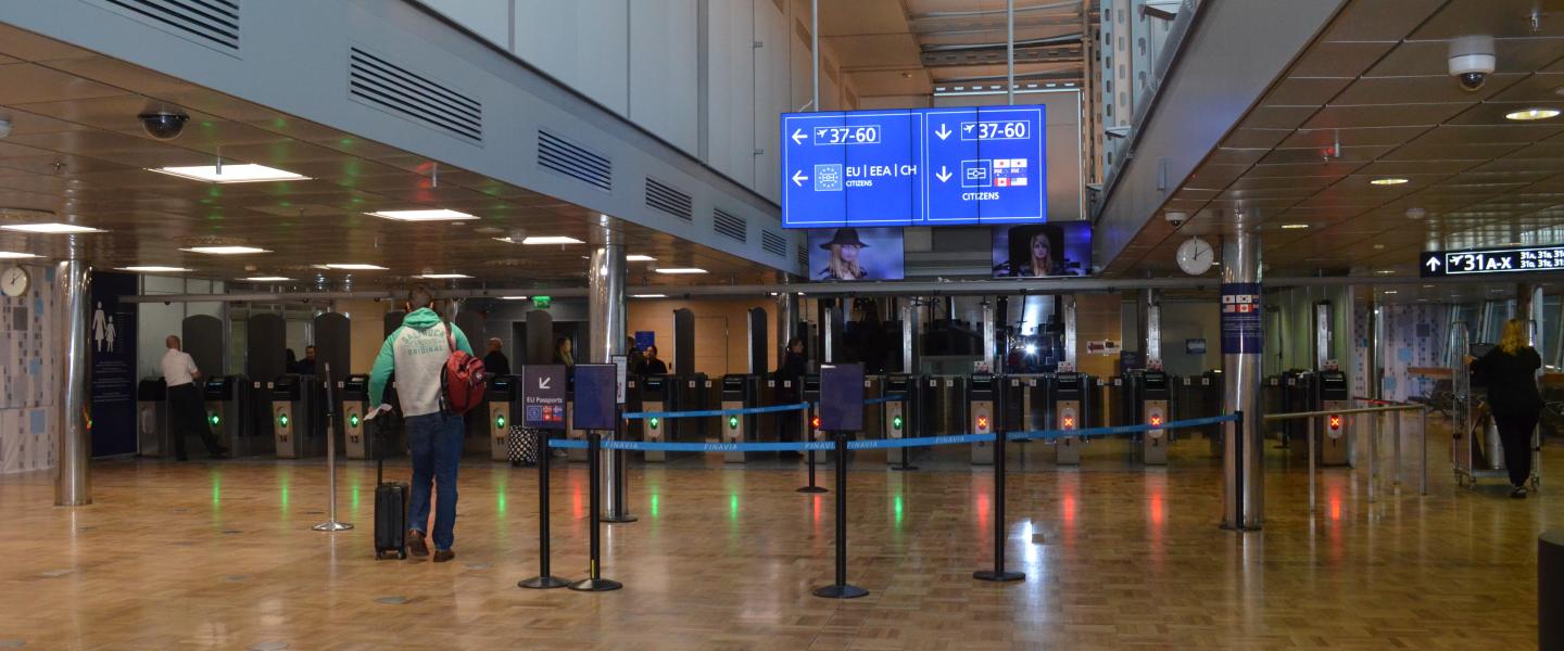 Passport control renewed at Helsinki Airport Finavia