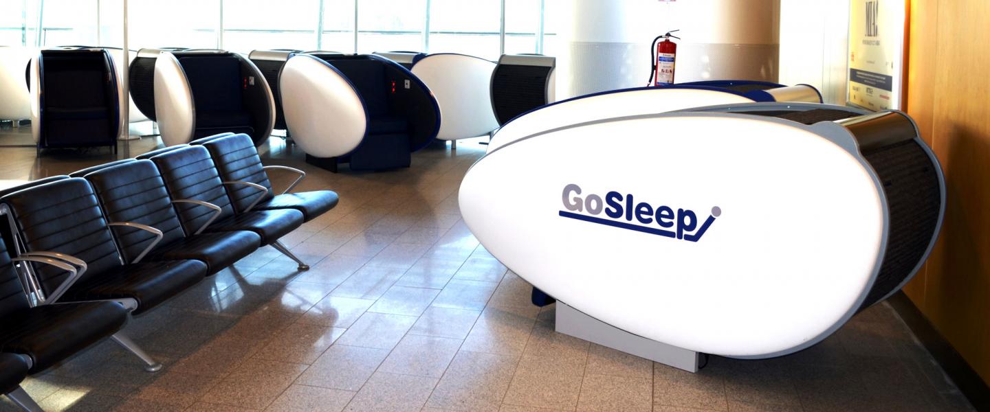 Sleeping at the airport Finavia