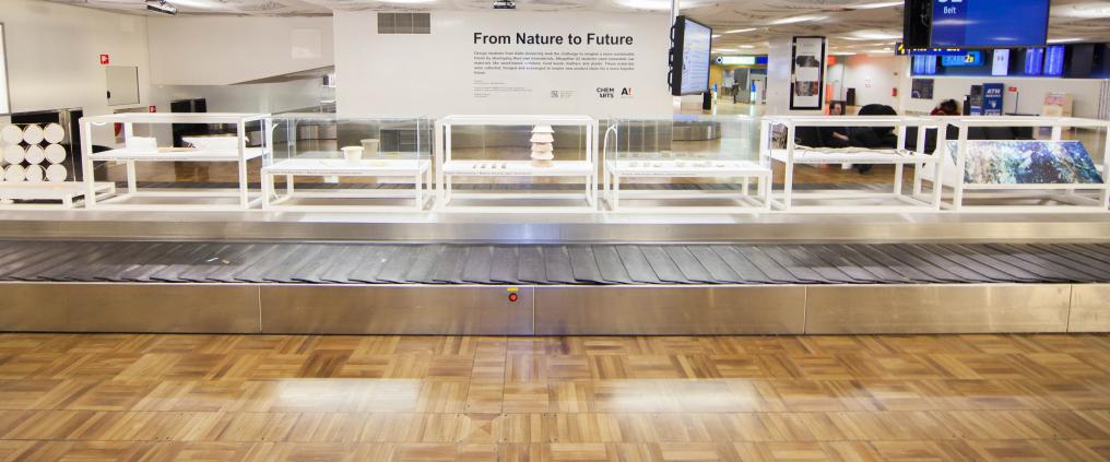 Eco-art näyttely Helsinki-Vantaalla 1