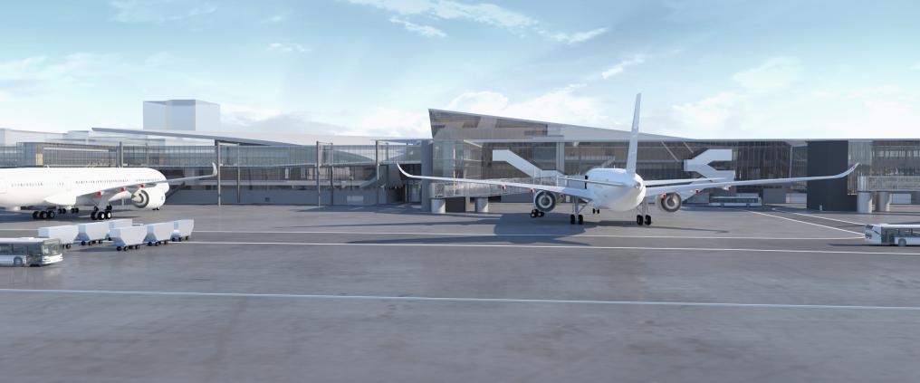 Havainnekuva länsisiivestä