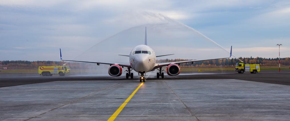 SAS:n uuden Tampere-Malaga reitin avausta juhlittiin lauantaina 13. lokakuuta