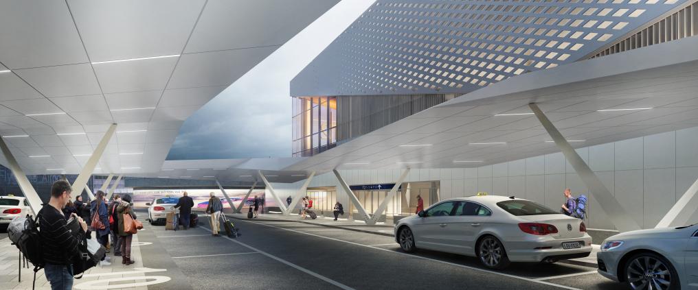 Taxi station T2-expansion
