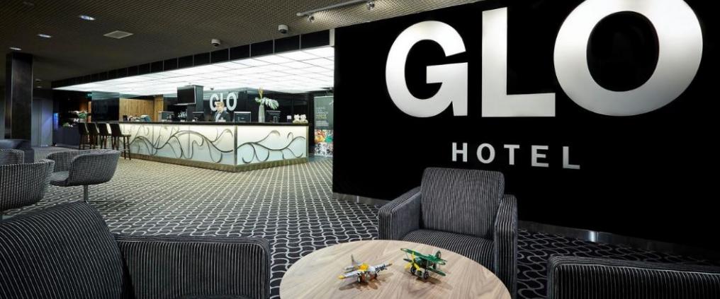 GLO Hotel vastaanotto