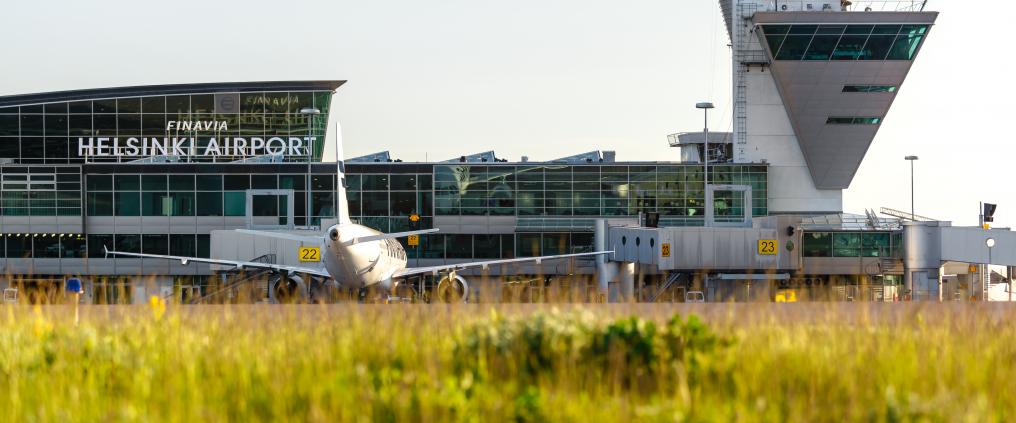 Picture of Helsinki Airport and apron