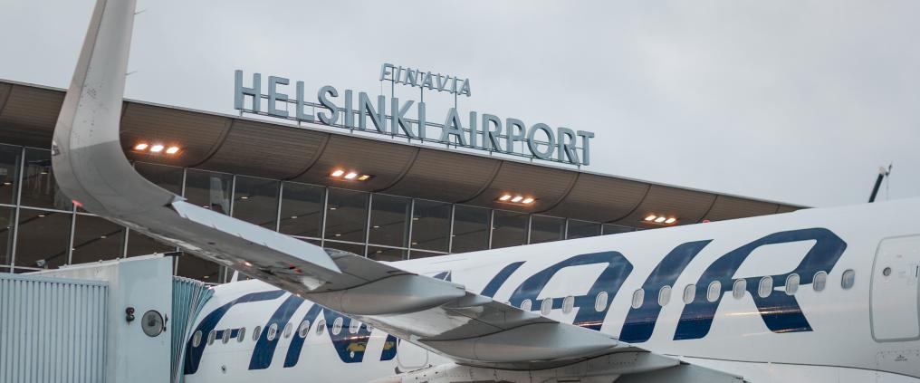 Finnair at Helsinki Airport