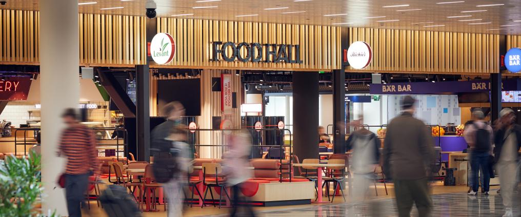 Food Hall at Helsinki Airport