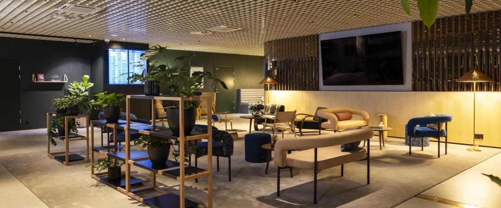Helsinki Airport VIP & Meetings -tilojen aula
