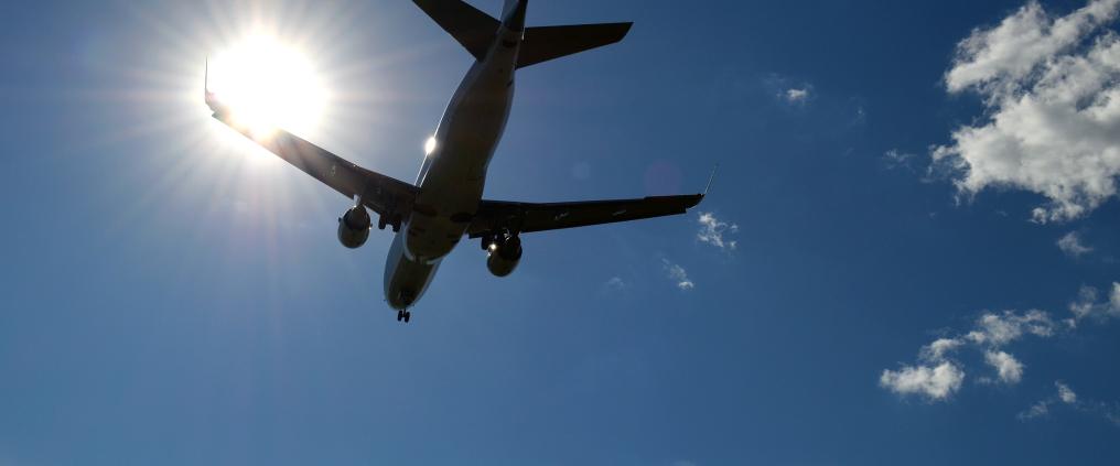 Lentokone ilmassa