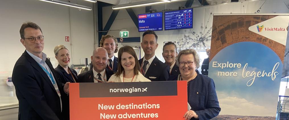 Norwegianin Maltan reittiavaus