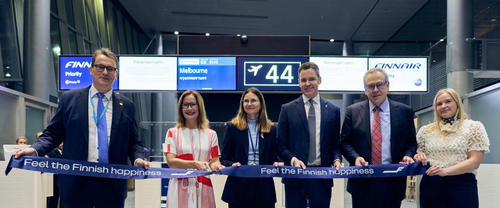 Finnairin Melbournen reittiavaus