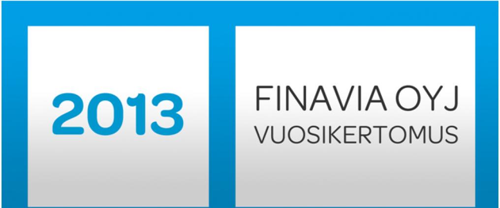 Finavia vuosikertomus logo.