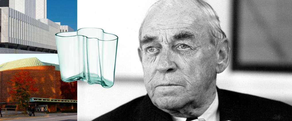 Alvar Aalto and his works.