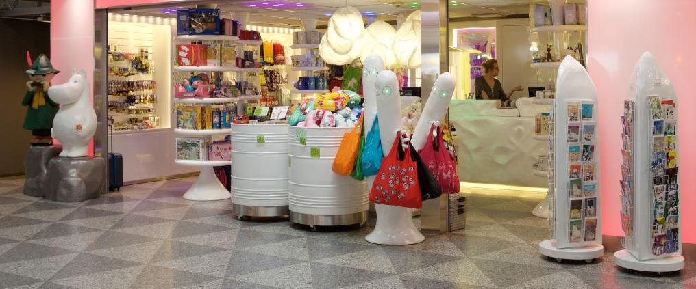 Moomin Shop store front.